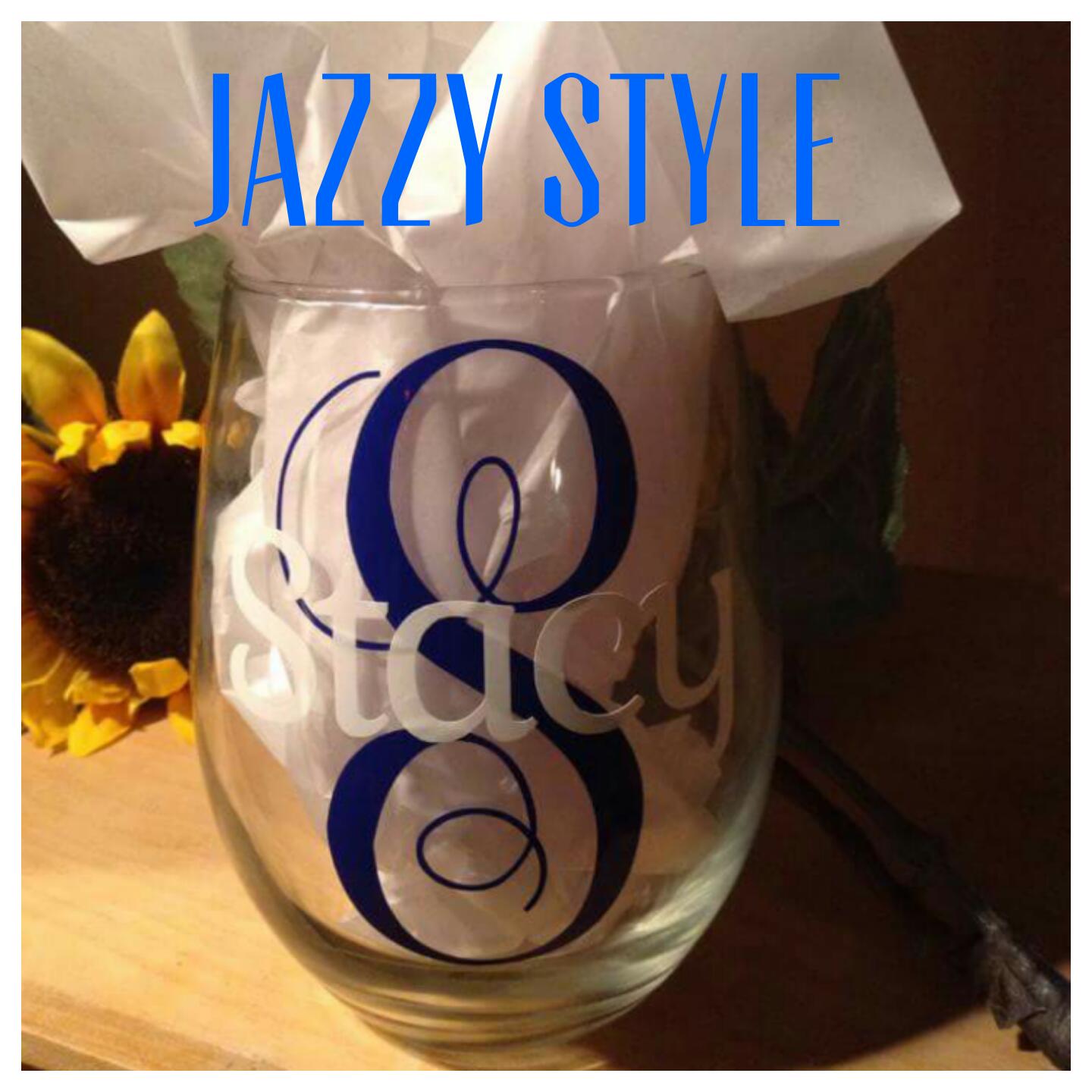 Personalized StemLess Sippers