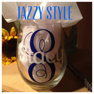 Personalized StemLess Sippers