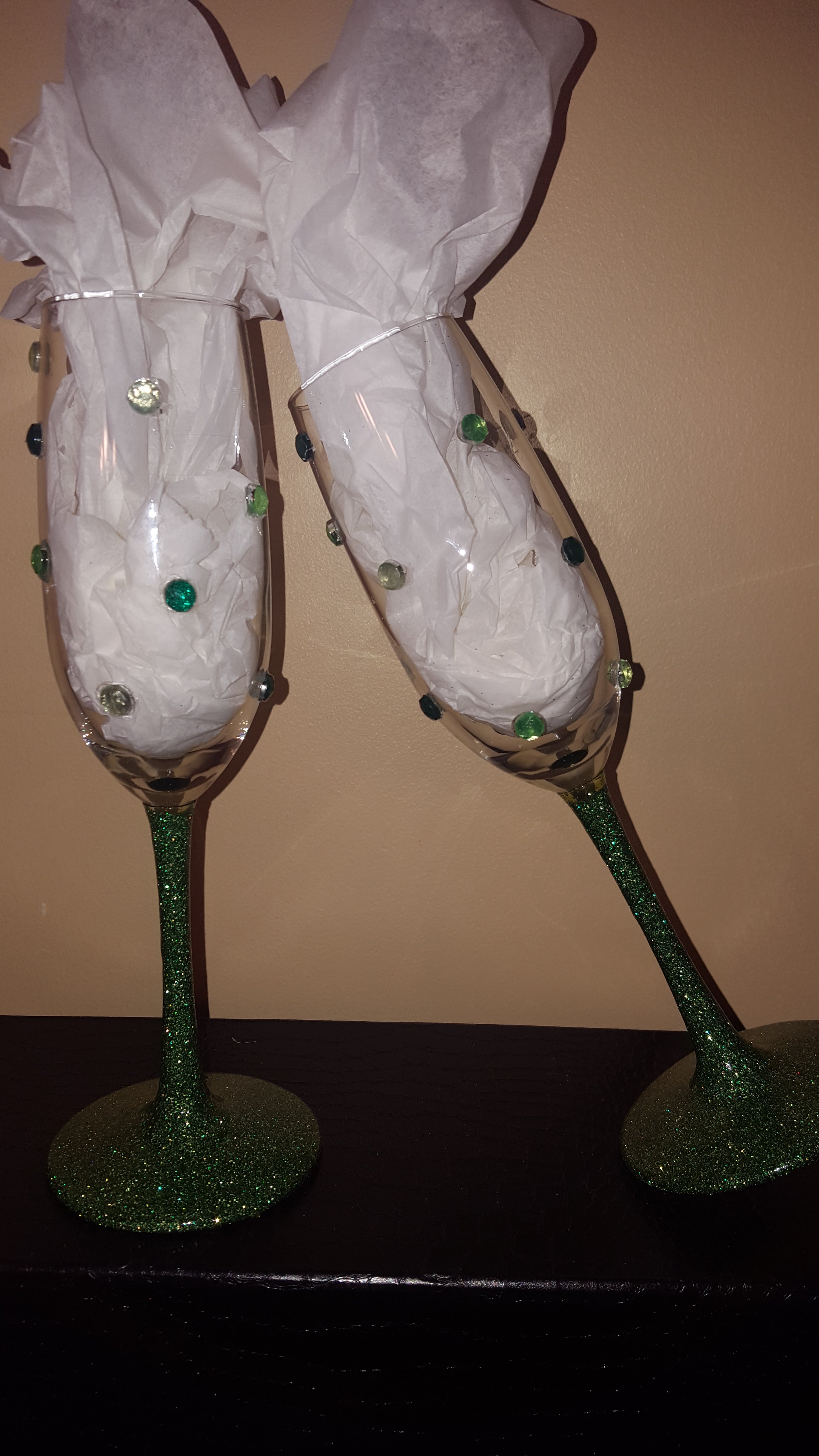 Blingy Champagne Flute Set (8 oz)