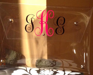 Kleer Klutch With Kolored Monogram